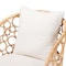 Bali & Pari Prisca Bohemian Light Honey Rattan Accent Chair 244-13641-ZORO - alternate 6